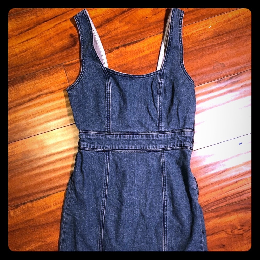 Urban outfitters denim dress size 0